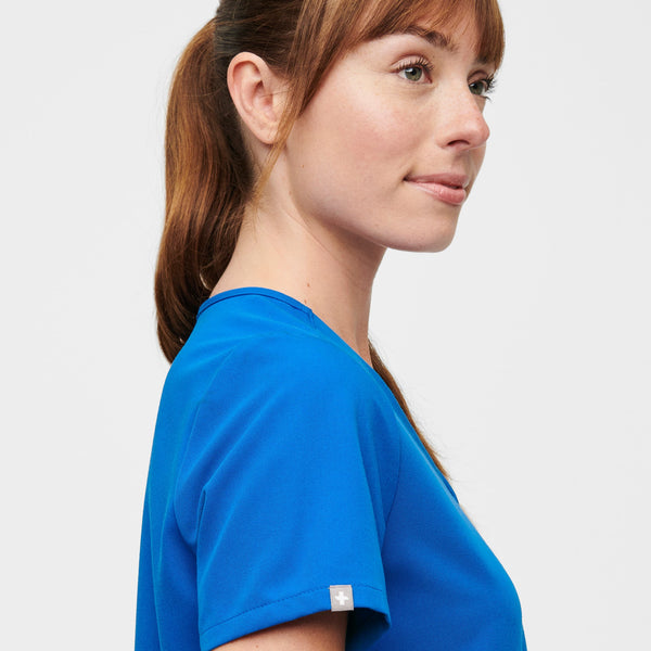 Women's Royal Blue Catarina™ - One-Pocket Scrub Top