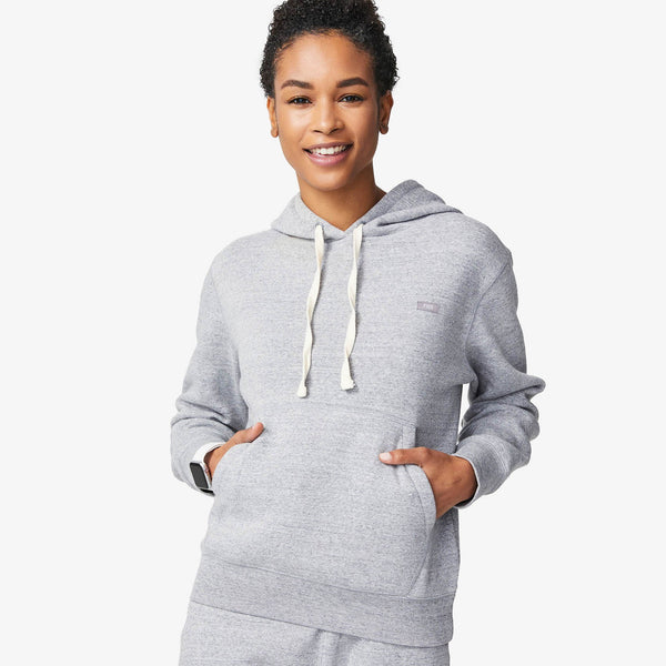 women's Heather Grey Chill In - Hoodie