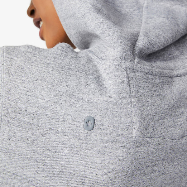 women's Heather Grey Chill In - Hoodie