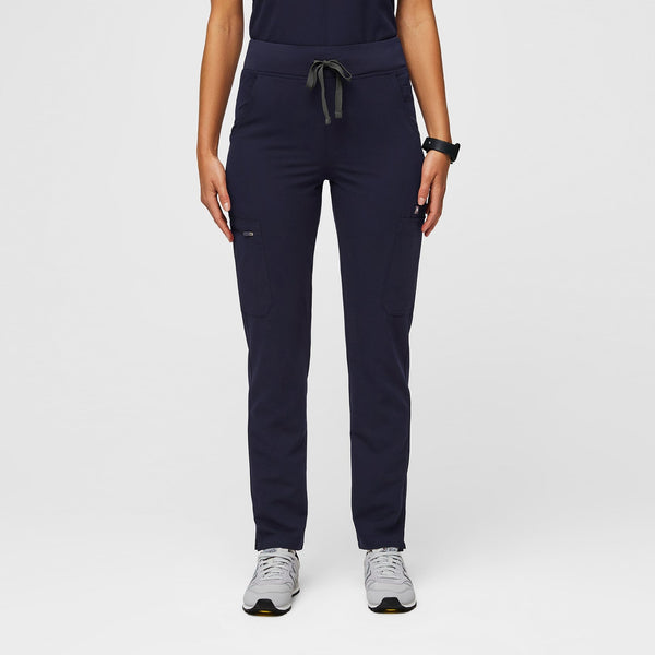 women's Navy Yola™ High Waisted 2.0 - Skinny Scrub Pants