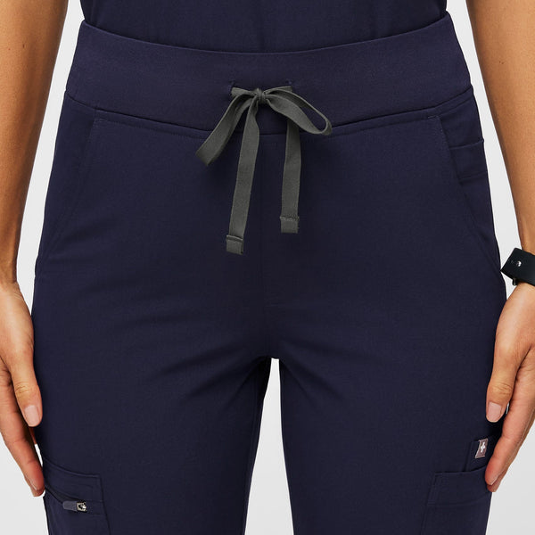 women's Navy Yola™ High Waisted 2.0 - Skinny Scrub Pants