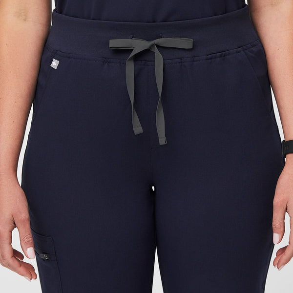 women's Navy Zamora™ High Waisted - Jogger Scrub Pants