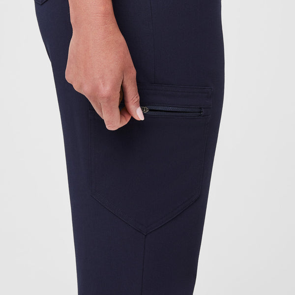 women's Navy Zamora™ High Waisted - Jogger Scrub Pants