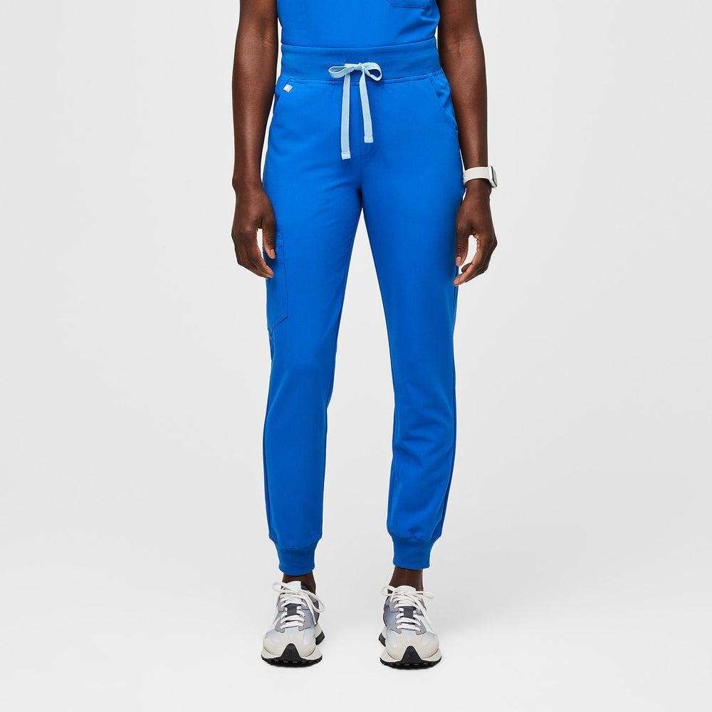 women's Royal Blue Zamora™ High Waisted - Jogger Scrub Pants