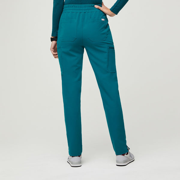 women's Pacific Blue Yola™ High Waisted - Tall Skinny Scrub Pants 1.0