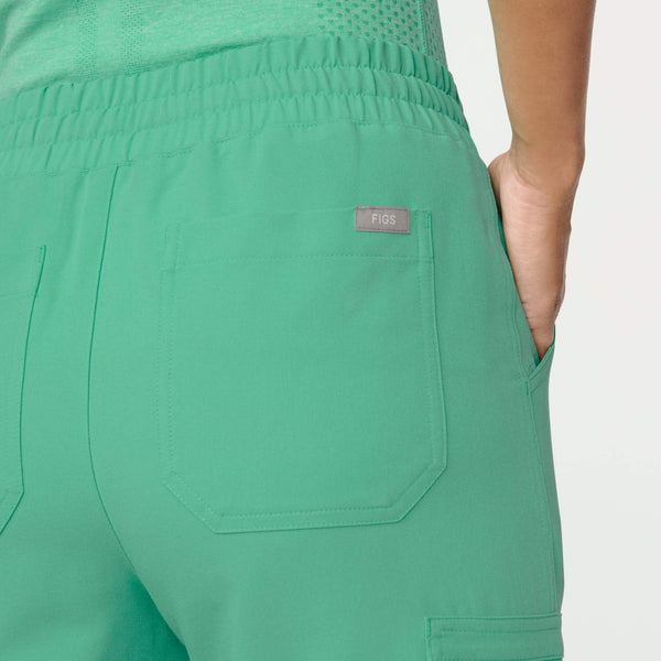 women's Surgical Green Yola™ - High Waisted Scrub Pants