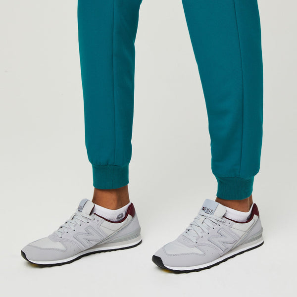 women's Pacific Blue Zamora™ High Waisted - Tall Jogger Scrub Pants 1.0