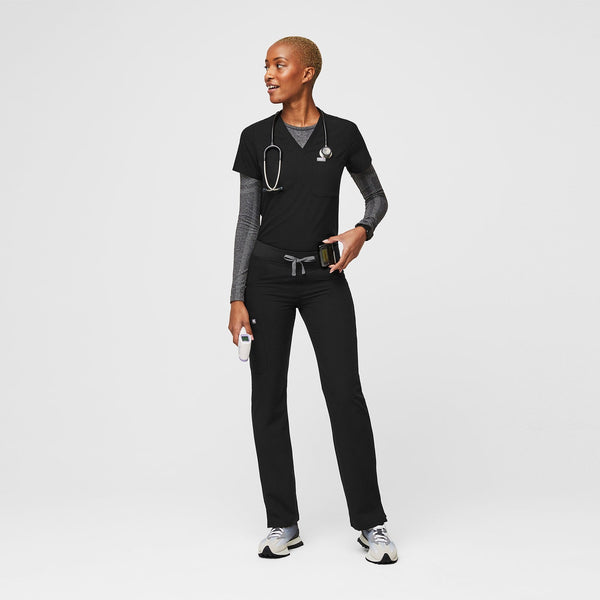 Women's Black Kade™ - Cargo Scrub Pants