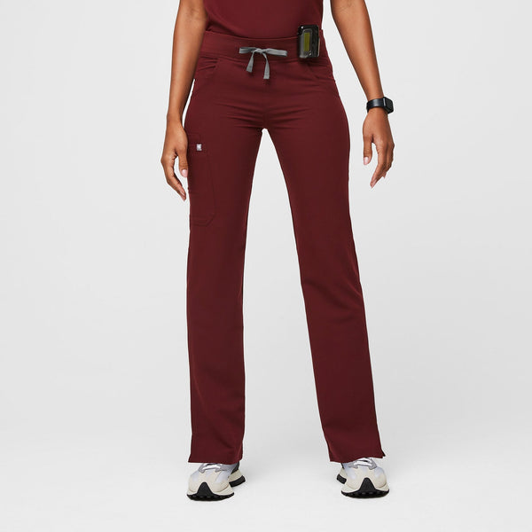 Women's Burgundy Kade™ - Cargo Scrub Pants