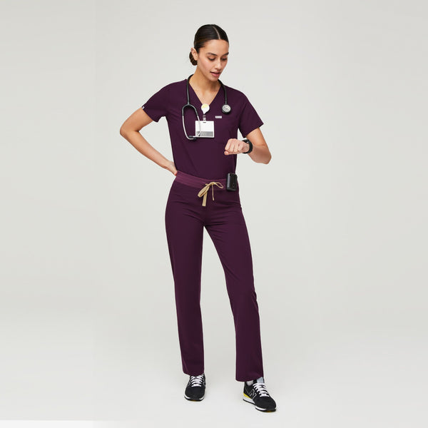 women's Deep Purple Livingston™ - Basic Scrub Pants