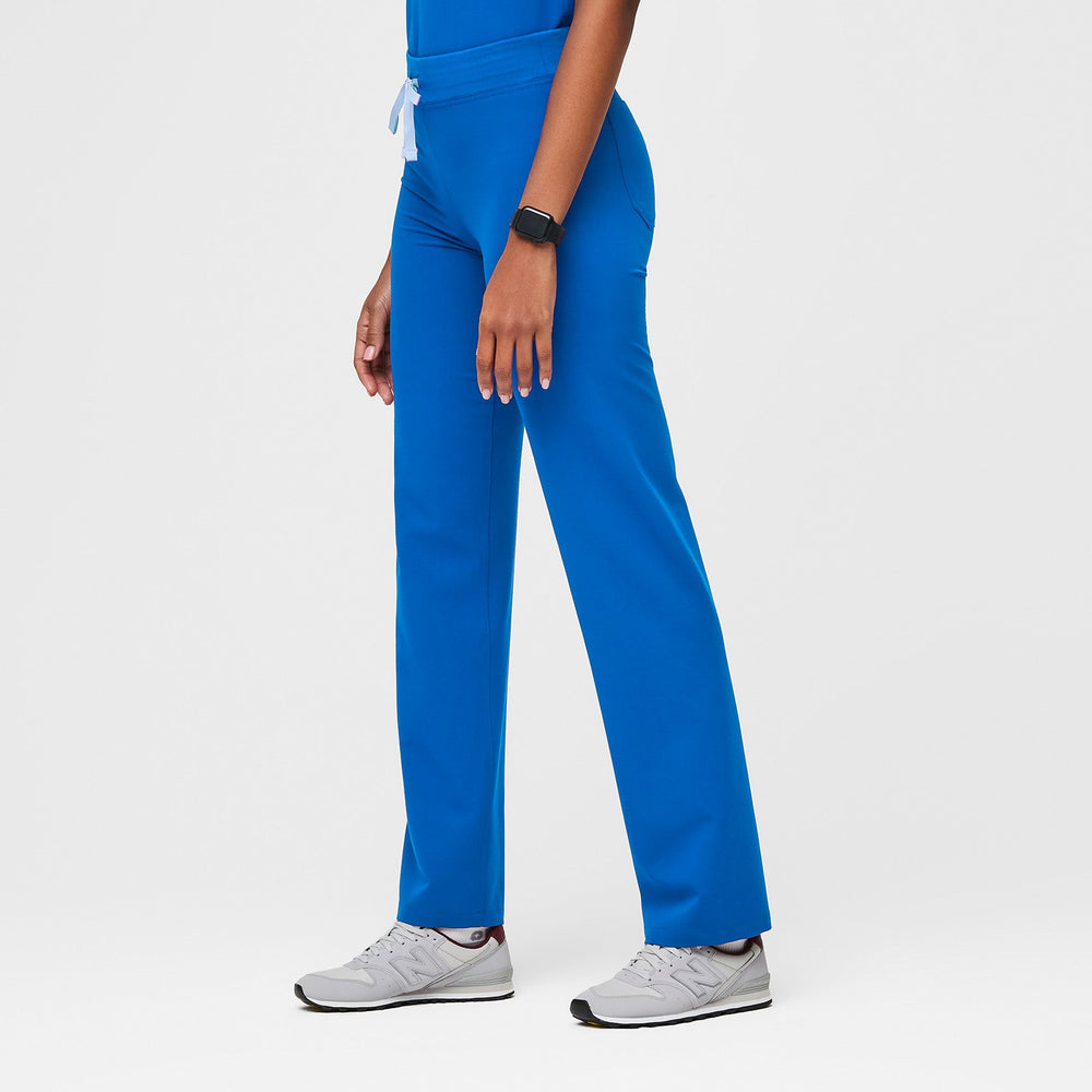 women's Royal Blue Livingston™ - Petite Basic Scrub Pants (3XL - 6XL)