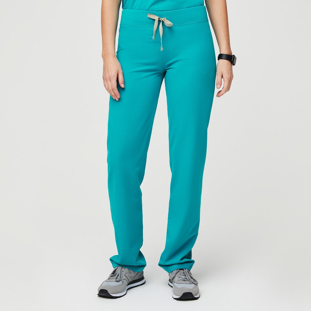 women's Teal Livingston™ - Basic Scrub Pants