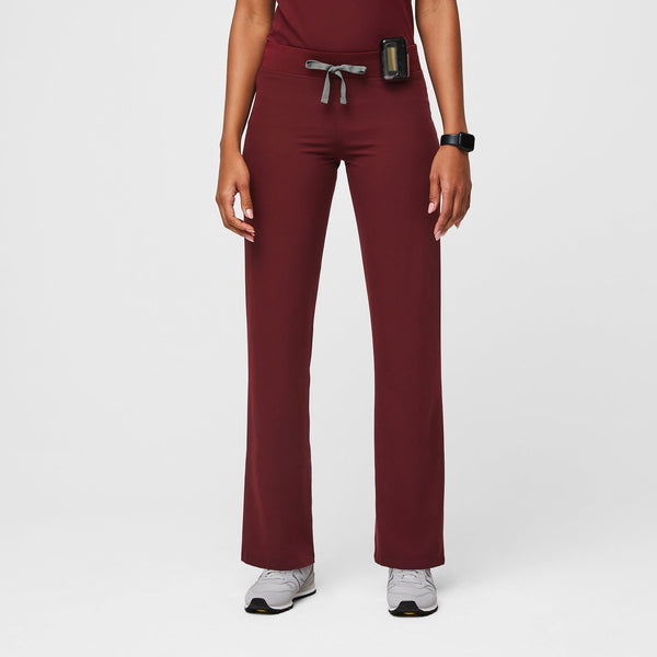 Women's Burgundy Livingston™ - Basic Scrub Pants