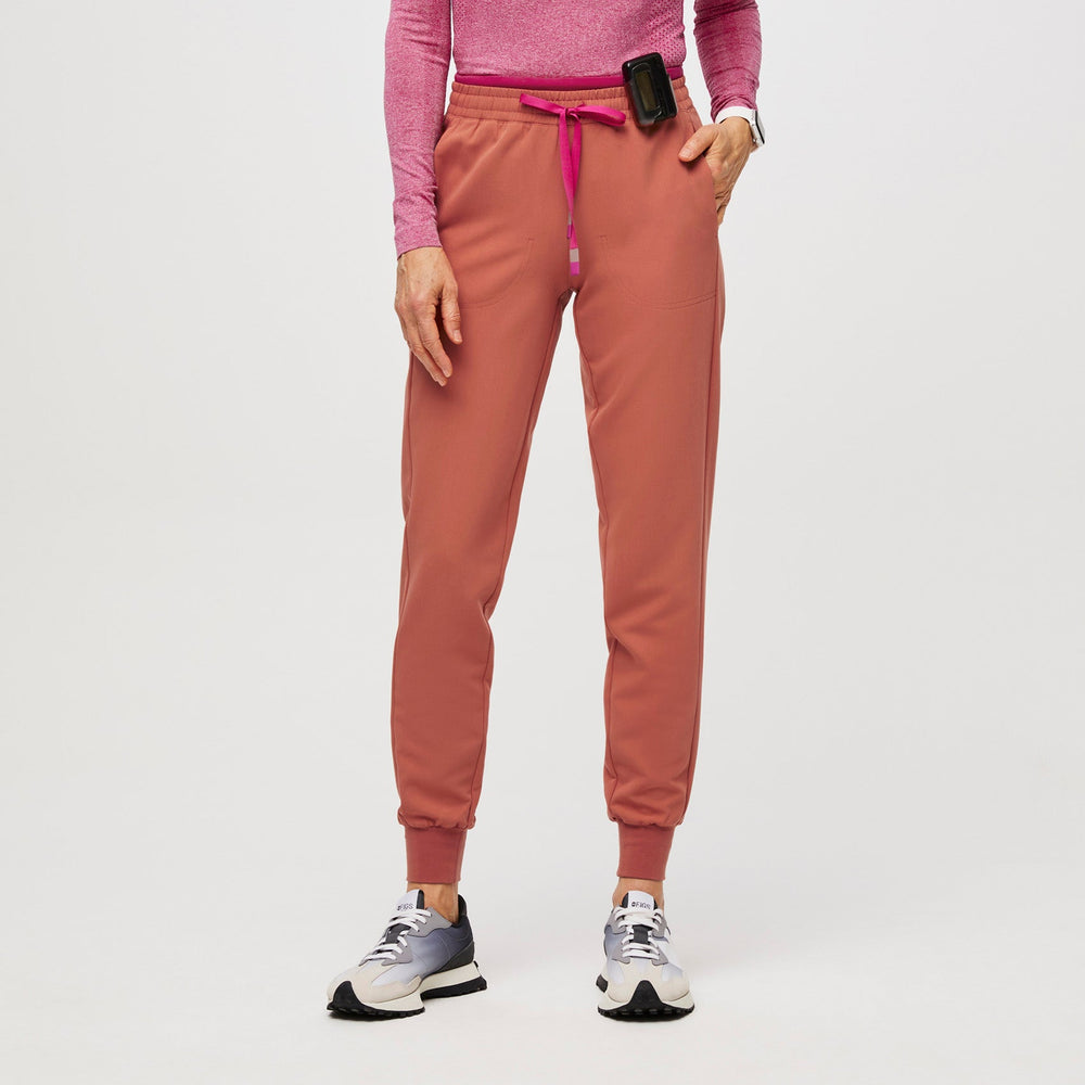 women's Terracotta Mari - Petite Skinny Jogger Scrub Pants