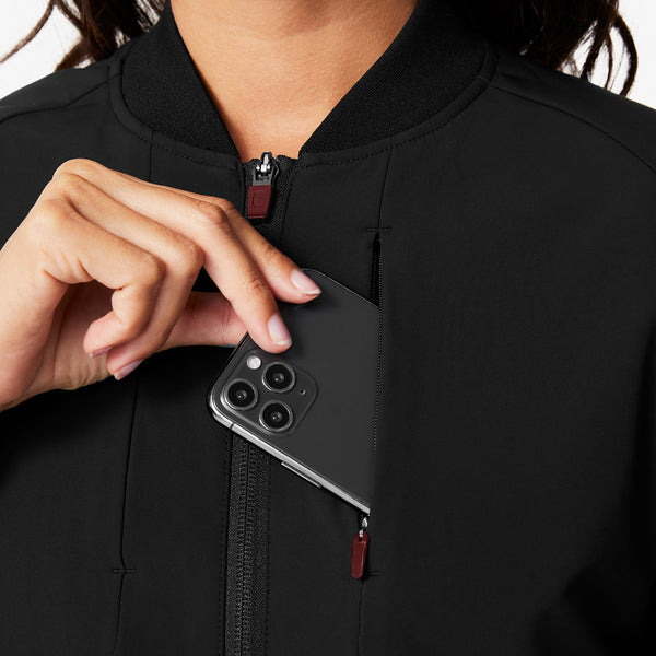 women's Black Mickey Mouse Softshell Jacket