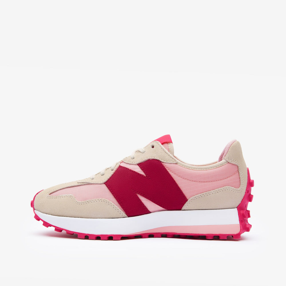 women's Pink FIGS | New Balance 327