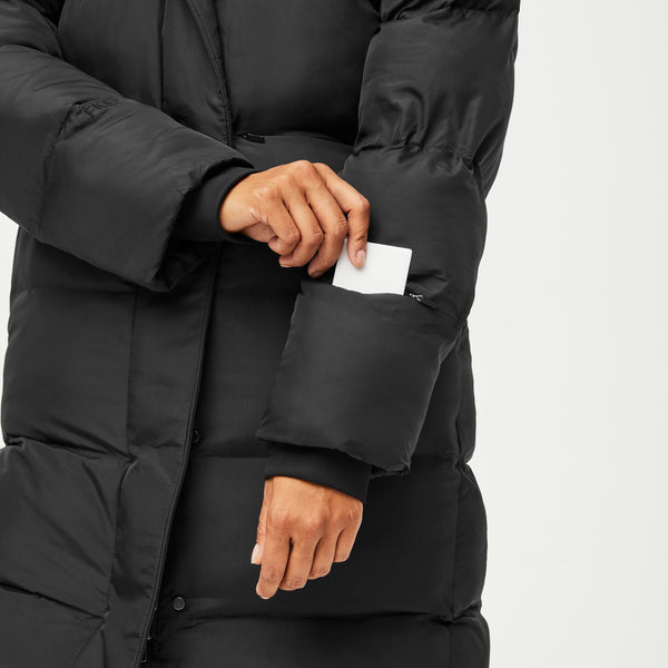 women's Black Ozlem - Puffer Jacket 2.0