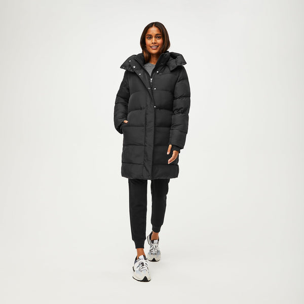 women's Black Ozlem - Puffer Jacket 2.0