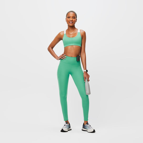 women's Surgical Green Performance Underscrub Legging