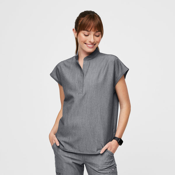 Women's Graphite Rafaela™ - Oversized Scrub Top