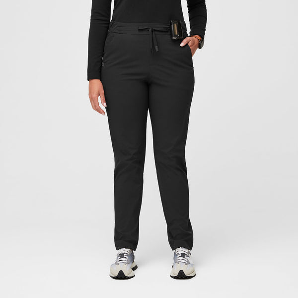 women's FIGSPRO™ Black Skinny Trouser