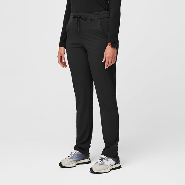 women's FIGSPRO™ Black Skinny Trouser