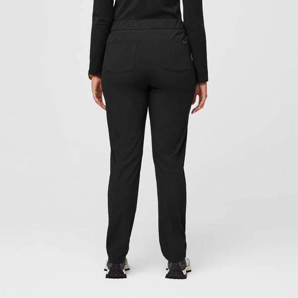 women's FIGSPRO™ Black Skinny Trouser