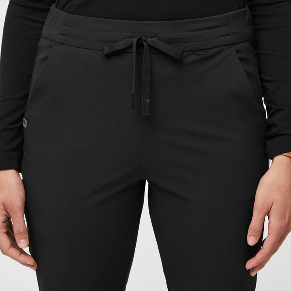 women's FIGSPRO™ Black Skinny Trouser