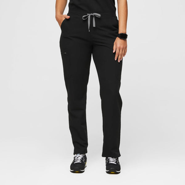 Women's Black Yola™ - Tall Skinny Scrub Pants