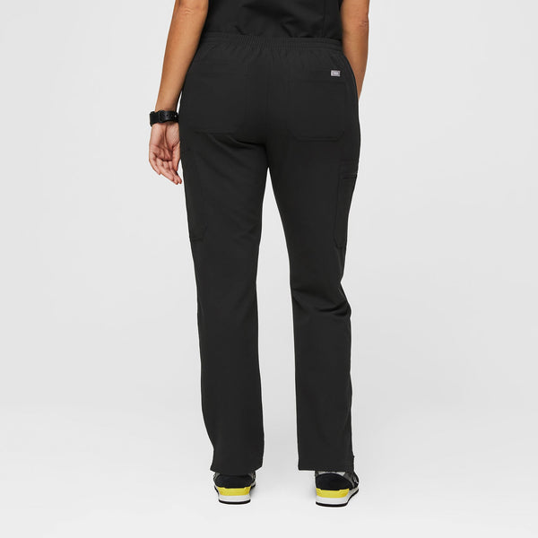 Women's Black Yola™ - Petite Skinny Scrub Pants