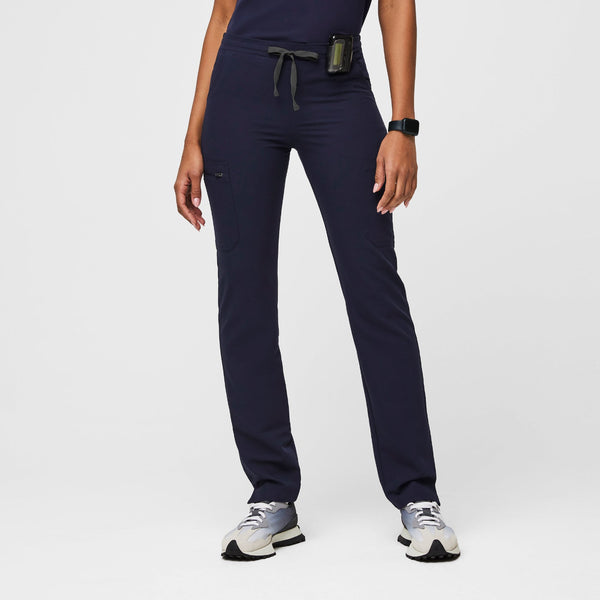 Women's Navy Yola™ - Petite Skinny Scrub Pants