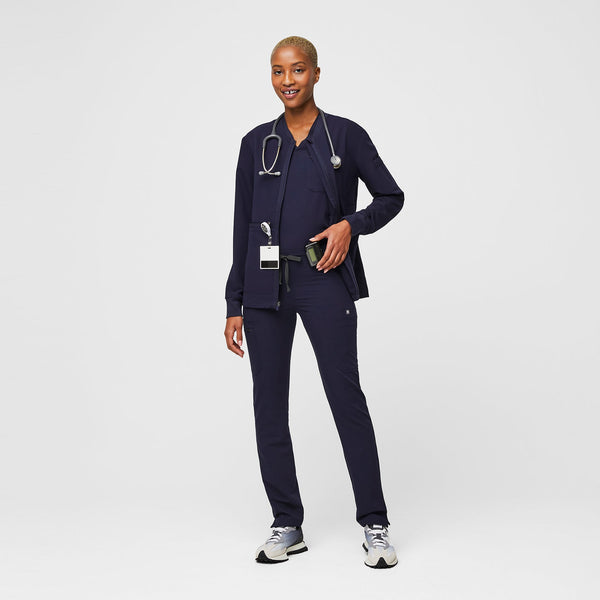 Women's Navy Yola™ - Petite Skinny Scrub Pants