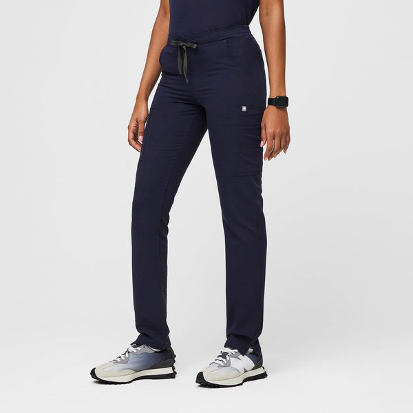 Women's Navy Yola™ - Petite Skinny Scrub Pants