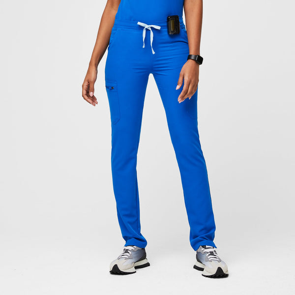 Women's Royal Blue Yola™ - Petite Skinny Scrub Pants