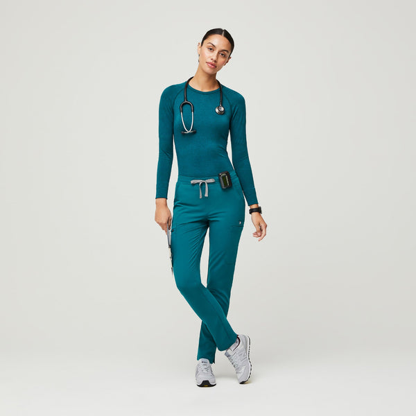 women's Pacific Blue Yola™ - Petite Skinny Scrub Pants