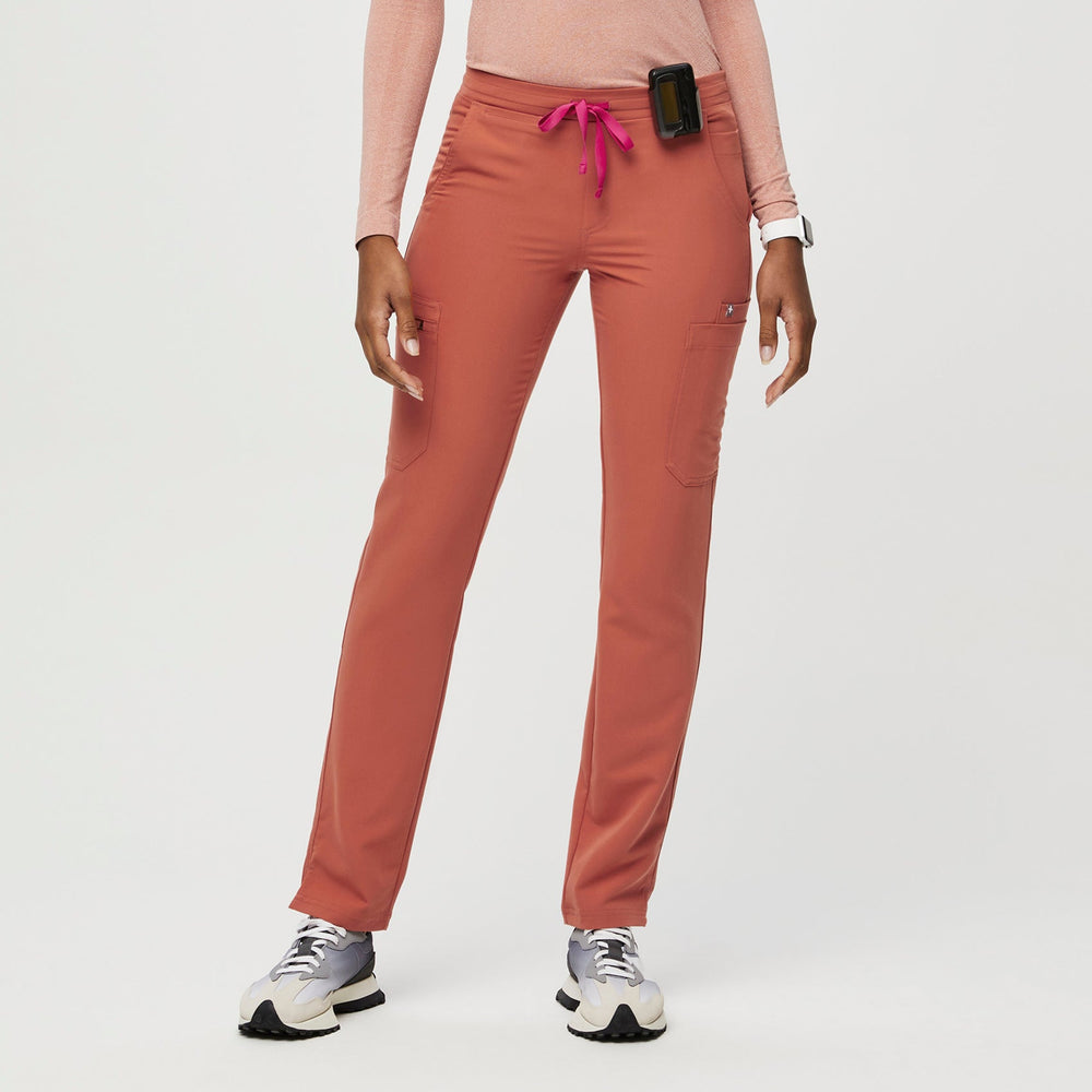 women's Terracotta Yola™ - Tall Skinny Scrub Pants