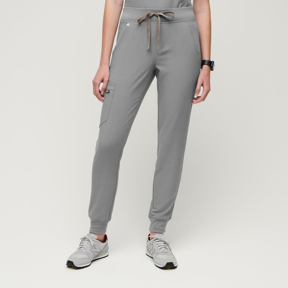 women's Dark Space Grey Zamora™ - Jogger Scrub Pants