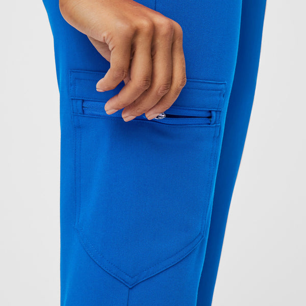 Women's Royal Blue Zamora™ - Petite Jogger Scrub Pants