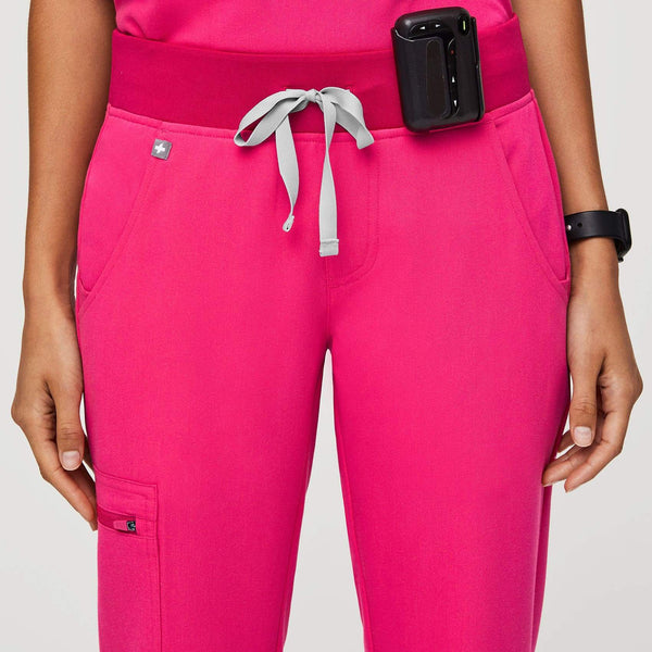 women's Shocking Pink Zamora™ - Jogger Scrub Pants