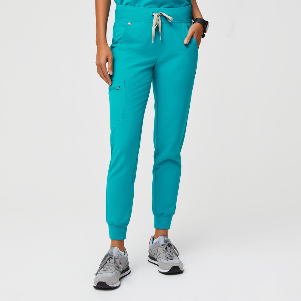 women's Teal Zamora™ - Jogger Scrub Pants