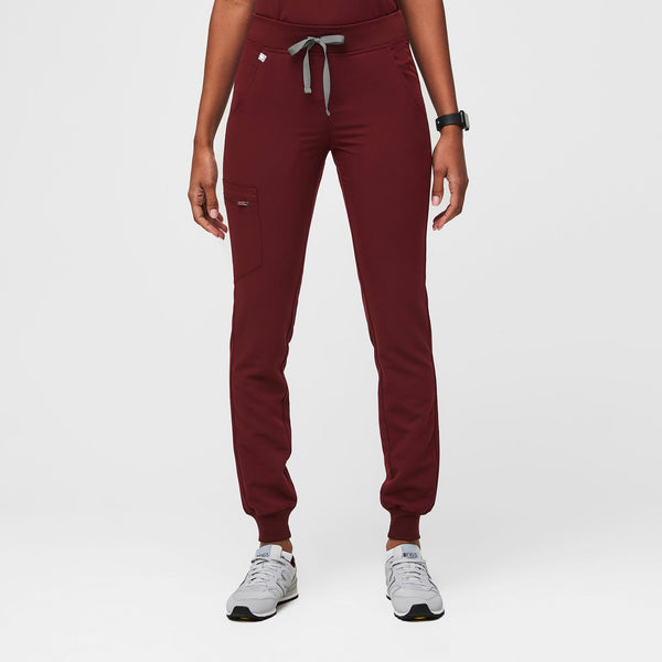 Women's Burgundy Zamora™ - Jogger Scrub Pants