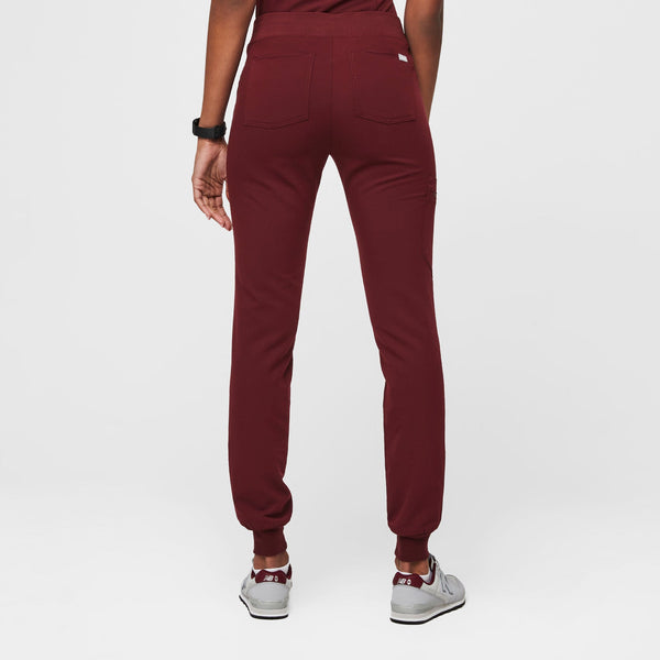 Women's Burgundy Zamora™ - Jogger Scrub Pants