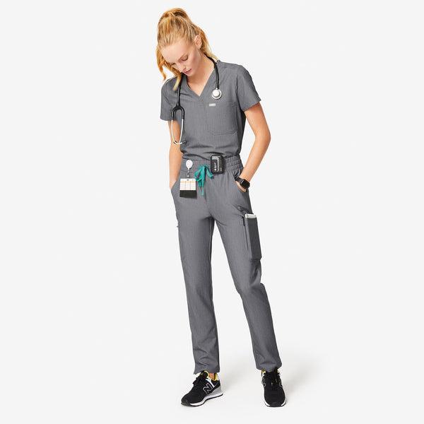 women's Graphite Yola - High Waisted Scrub Pants