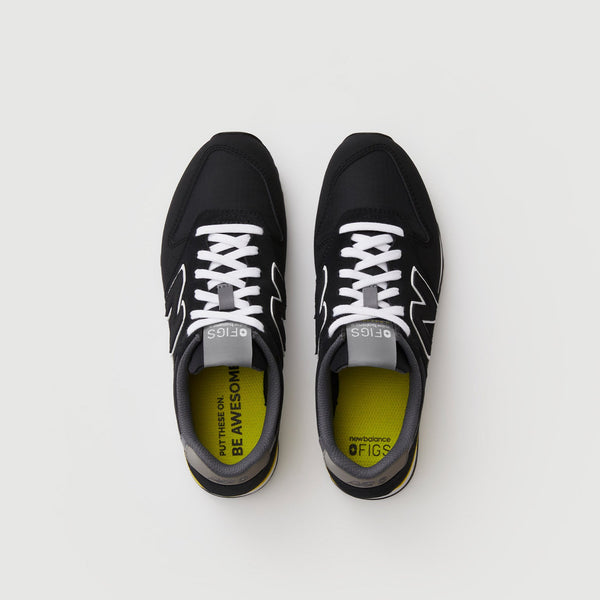 Black/Yellow FIGS | New Balance 996 Women's