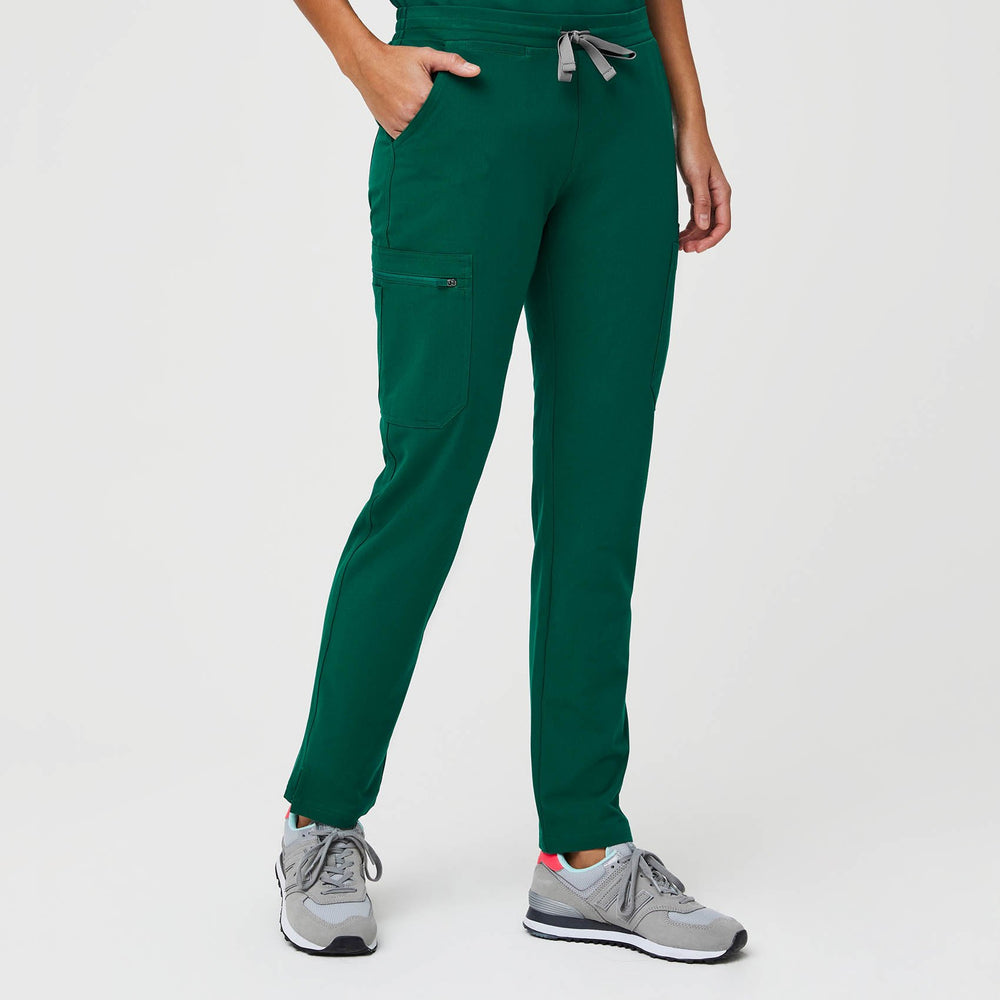 women's Hunter Green Yola™ - Tall Skinny Scrub Pants