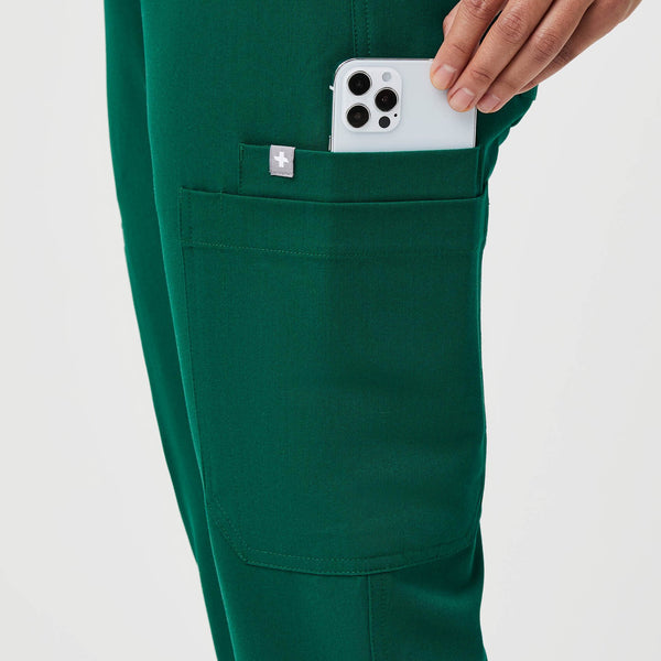 women's Hunter Green Yola™ - Skinny Scrub Pants