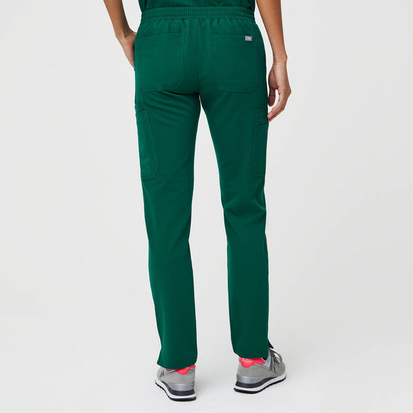 women's Hunter Green Yola™ - Petite Skinny Scrub Pants