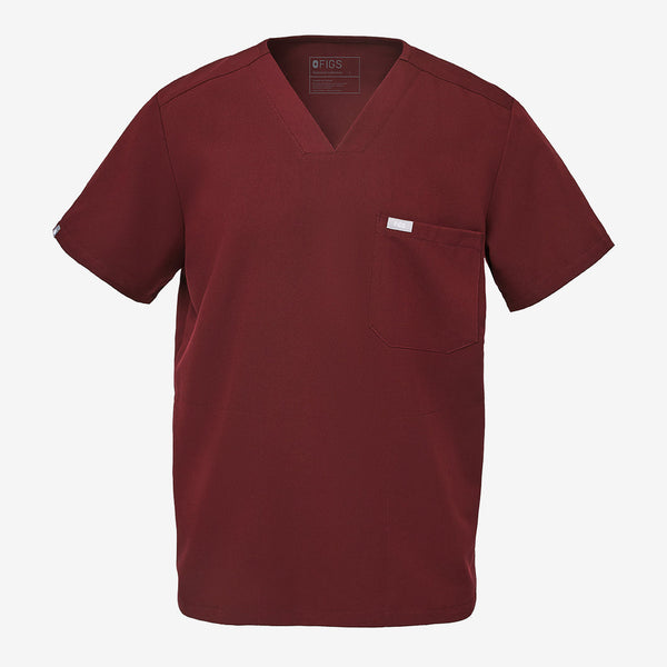 Embroidery: Burgundy