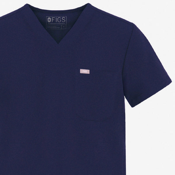 Embroidery: Navy