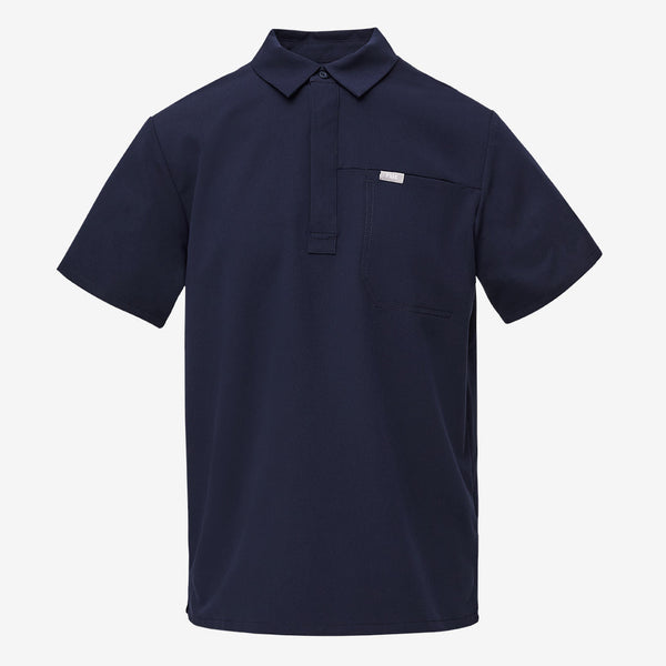 men's Caribbean Blue Lima - Shortsleeve ScrubPolo™